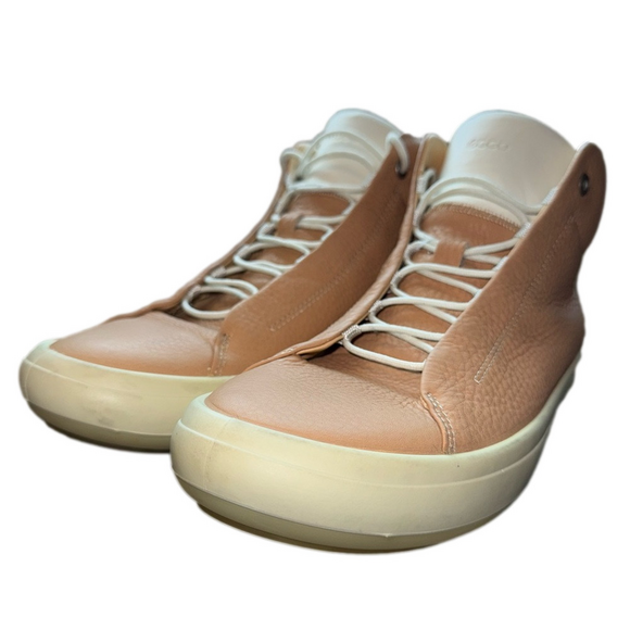 Ecco Women's Sneakers in Tan and White - Picture 2 of 15